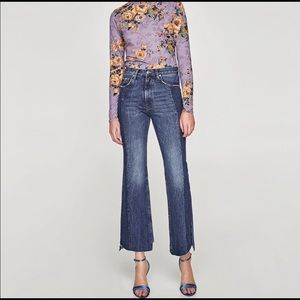 ZARA The Real Slim Flare Jeans NYT